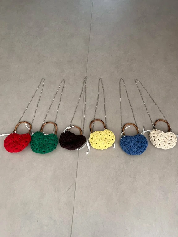 Handmade Crochet Bag - Image 7