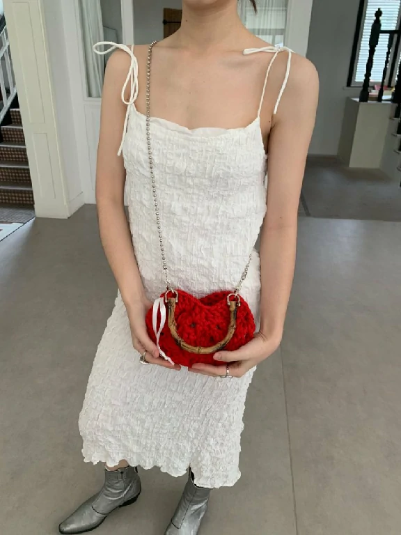 Handmade Crochet Bag - Image 5