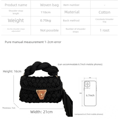 Crochet Chunky Bag - Image 8