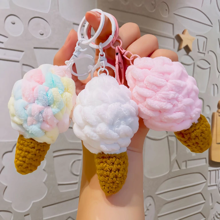 Scoop of Happiness Keychain