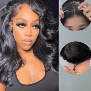 Body Wave Short Lace Front Wigs Human Hair Bob Wig -Ready & Go Wigs